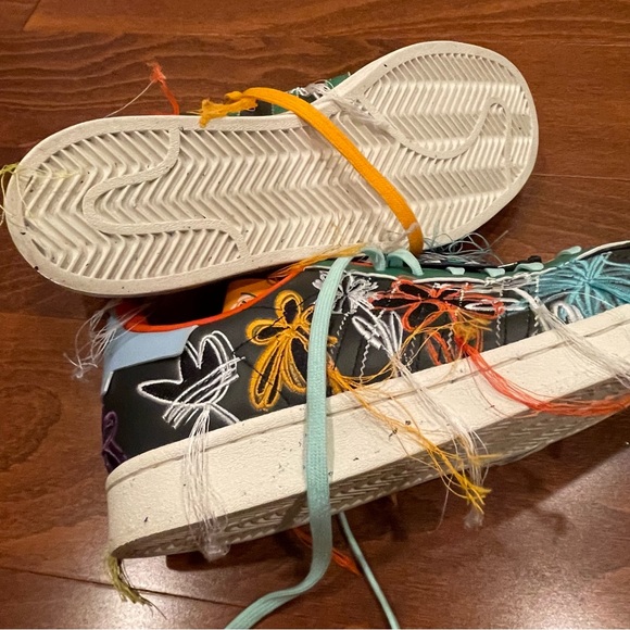 Adidas Men's Sean Wotherspoon x Superstar 'Super Earth, Size 9 - Picture 14 of 16